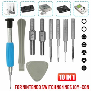 For Nintendo Switch N64 NES Joy-con Wii Triwing Screwdriver Set Repair Tool Kit