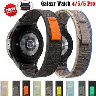 สายนาฬิกาข้อมือไนล่อน สําหรับ Samsung Watch 4/5 40 มม. 44 มม. Watch 5 Pro 45 มม. Galaxy Watch 4