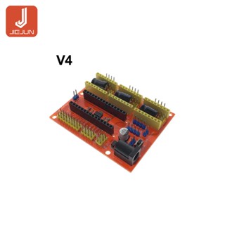 บอร์ดขยายสเต็ปมอเตอร์ CNC V3 V4 สําหรับเครื่องพิมพ์ 3D A4988 DRV8825 V3.0 Arduino UNO R3 NANO