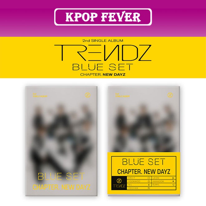 TRENDZ - 2ND SINGLE [BLUE SET Chapter. NEW DAYZ] (POCAALBUM)