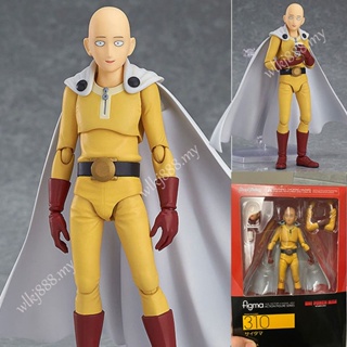 FIGMA โมเดลฟิกเกอร์ อนิเมะ One Punch-man Saitama 310 Change Face Articulado ของเล่นสําหรับเด็ก