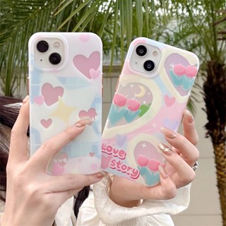 เคสโทรศัพท์มือถือ TPU ชุบไฟฟ้า ลายดอกทิวลิป สําหรับ iPhone 14 Promax 13 Pro max 12 11