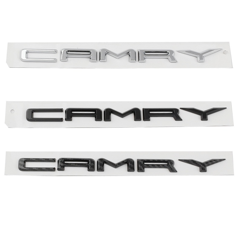 ใหม่ สติกเกอร์โลโก้ CAMRY ตัวอักษร สําหรับติดตกแต่งรถยนต์ Toyota CAMRY ราคา ถูกที่สุด ดีลบีเคเค แกลเลอรีภาพที่ 3