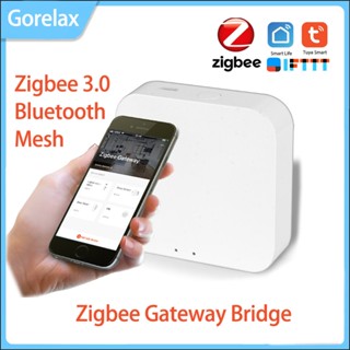 Tuya Zigbee Bridge Smart Home ฮับเกตเวย์ Zigbee รีโมตคอนโทรล อุปกรณ์ Zigbee ผ่านแอพ Smart Life ทํางานร่วมกับ Alexa Google Home