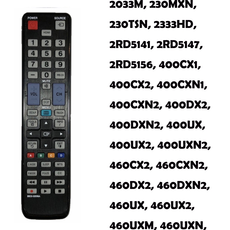 ใหม่ USBRMT REMOTE BN59-009996A สําหรับ SAMSUNG TV BN59-0087 AA59-00580 AA59-00638 BN59-0141A UN26C4