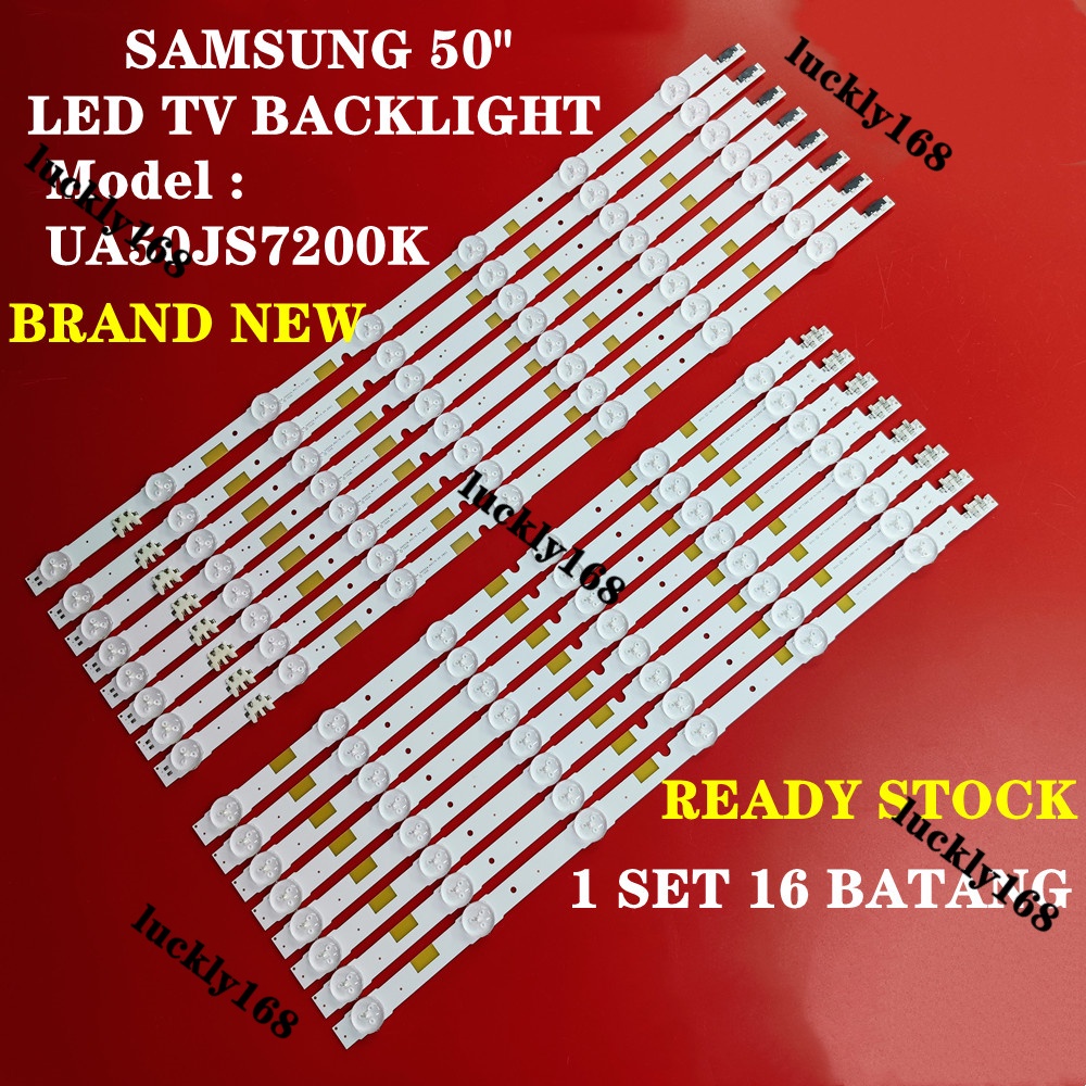 Ua50js7200k SAMSUNG ไฟแบ็คไลท์ทีวี LED 50 นิ้ว UA50JS7200 UA-50JS7200K 50JS7200 UE50JU6800 UE50JU685