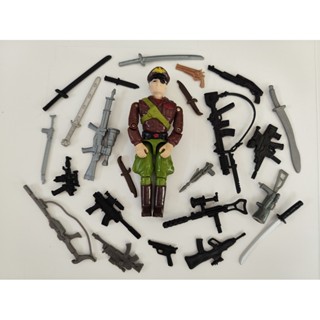 ฟิกเกอร์ Gi Joe Hawk one-eyed General ขนาด 3.75 นิ้ว พร้อมฟิกเกอร์แอกชันหายาก 5 ชิ้น