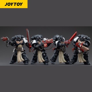 1/18 JoyToy Warhammer40K เทมพาล Primaris Crusader Squad สีดํา ของเล่นสําหรับเด็ก