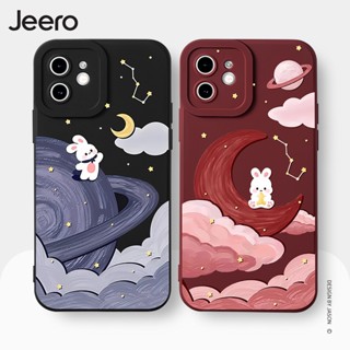 Jeero เคสคู่ เคสไอโฟน คู่รัก กันกระแทกซิลิโคนนุ่มการ์ตูนน่ารักตลก เคสโทรศัพท์ Compatible for iPhone 15 14 13 12 11 Pro Max SE 2020 X XR XS 8 7 6 6S Plus พลัส HFE1979