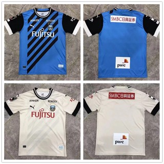 เสื้อกีฬาแขนสั้น ลายทีมชาติฟุตบอล Kawasaki Frontale 2023 2024 ชุดเหย้า