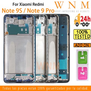 กรอบกลาง หน้าจอ LCD แบบเปลี่ยน สําหรับ Xiaomi Redmi Note 9S 9Pro Note 9 Pro