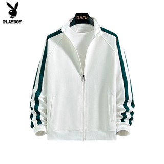 Playboy sweater mens cardigan sports casual coat