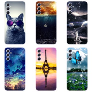 เคสโทรศัพท์ซิลิโคน TPU แบบนิ่ม สําหรับ Samsung Galaxy A34 2023 A54 5G A34 4G