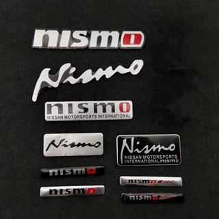 สติกเกอร์อลูมิเนียมอัลลอยด์ สามมิติ สําหรับติดตกแต่งรถยนต์ nismo nissan