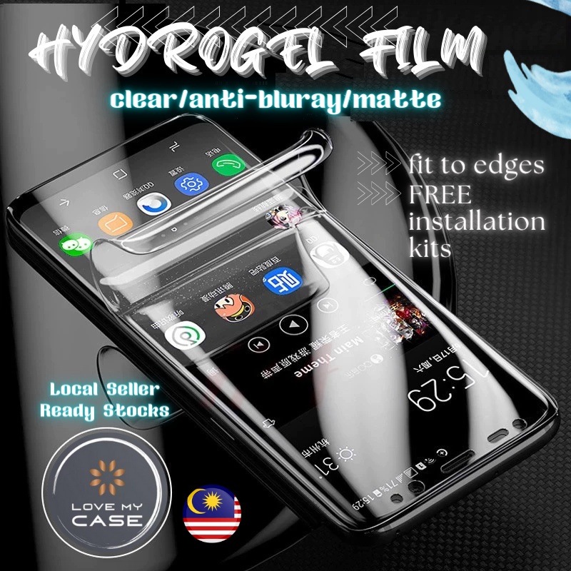 OnePlus 8 Pro/8/OnePlus 8T/OnePlus 9 Pro/9/OnePlus 9R Hydrogel Soft Nano ฟิล์มกันรอยหน้าจอ