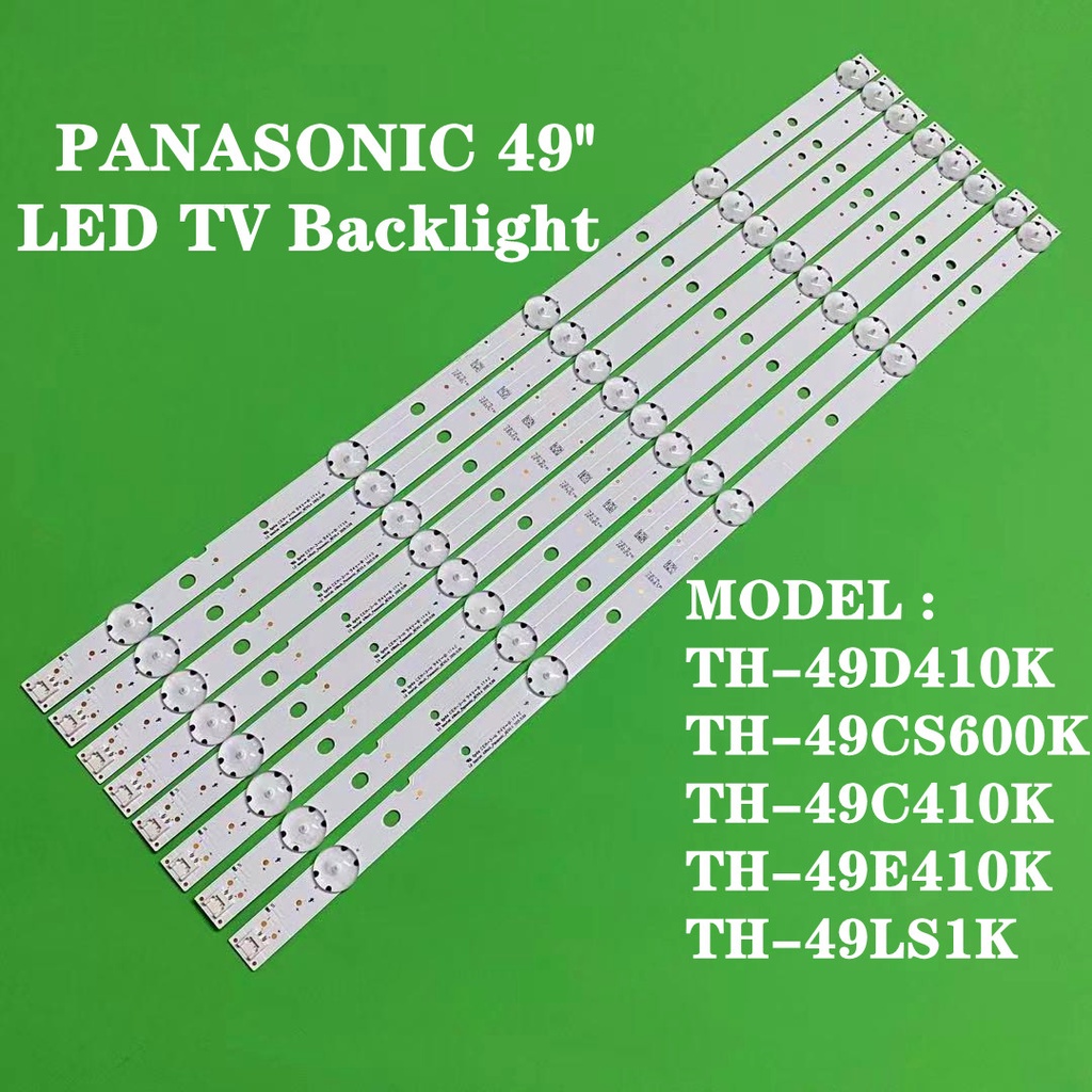 Panasonic TH-49D410K / TH-49E410K / TH-49LS1K / TH-49CS600K / TH-49C410K LED TV BACKLIGHT BAR (ใหม่) TH-49D410 TH-49E410 TH-49LS1