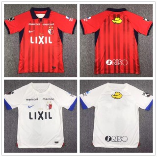 เสื้อกีฬาแขนสั้น ลายทีมชาติฟุตบอล Kashima Antlers 2023 2024 ชุดเหย้า