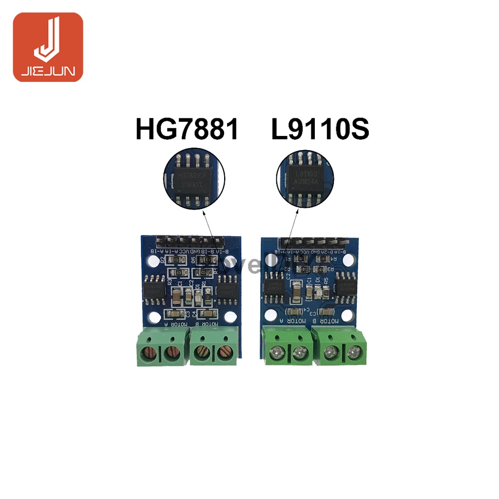 L9110 L9110S HG7881 HG7881CP สองถนนมอเตอร์ขับเคลื่อนโมดูลสําหรับ Arduino 2 ช่อง DC Stepper Motor Dri
