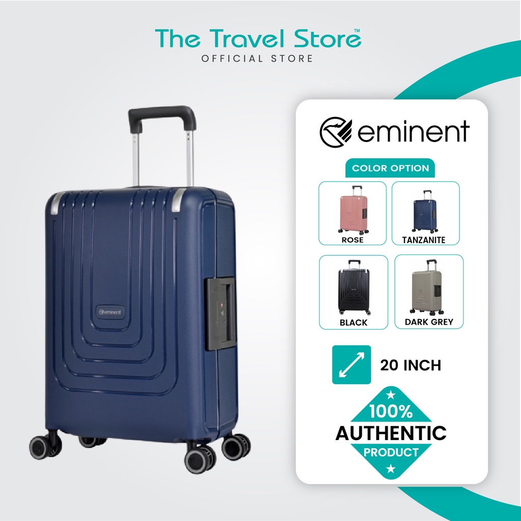 Eminent VERTICAL FRAME TROLLEY CASE EM02-B0006-20 กระเป๋าเดินทาง 20 นิ้วกระเป๋าเดินทาง Bagasi กระเป๋