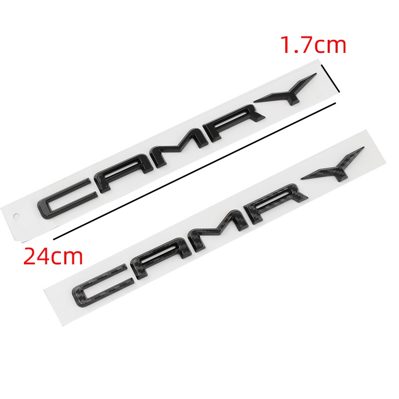 ใหม่ สติกเกอร์โลโก้ CAMRY ตัวอักษร สําหรับติดตกแต่งรถยนต์ Toyota CAMRY ราคา ถูกที่สุด ดีลบีเคเค แกลเลอรีภาพที่ 2