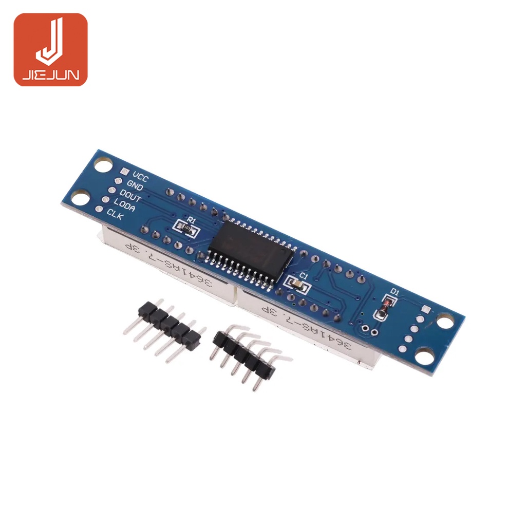 MAX7219 LED Dot Matrix 8 หลักหลอดดิจิตอลโมดูลควบคุม 3.3V 5V Microcontroller Serial Driver 7-segment 