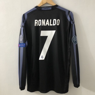 เสื้อกีฬาแขนสั้น ลายทีมฟุตบอล Real Madrid Third RONALDO BALE SHort 16 17 ชุดเหย้า สําหรับผู้ชาย