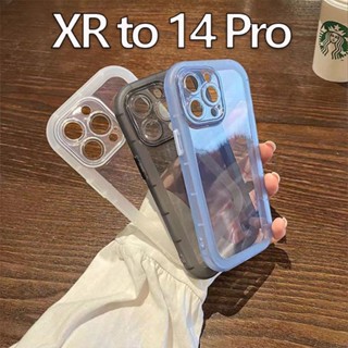 เคสโทรศัพท์มือถือ ป้องกันกล้อง ขนาดใหญ่ สําหรับ XR ถึง 13 Pro XR 14 Pro XR 13 Pro XR Like 13 Pro