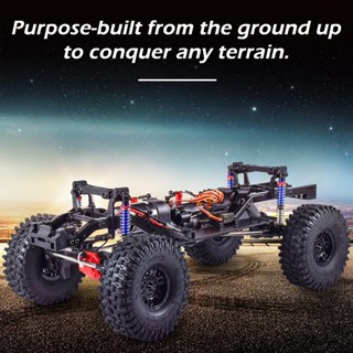 กรอบโครงรถ 2 ความเร็ว 313 มม. พร้อมเพลาเฟืองท้าย สําหรับรถไต่หินบังคับ Traxxas TRX-4 1/10 DIY