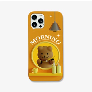 🇰🇷【 Artisquare Hard Case 】เคสโทรศัพท์มือถือ แบบบางพิเศษ ลาย Quokkas Morning สไตล์เกาหลี สําหรับ iPhone 13 14 12 Samsung Galaxy S23 22 21 Note20 Ultra