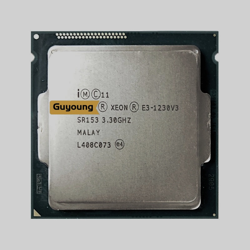 หน่วยประมวลผล Xeon E3-1230V3 E3 1230V3 Quad-Core LGA1150 เดสก์ท็อป CPU