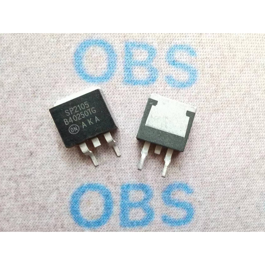 (((5 ชิ้น) B40250TG MBRB40250TG สต็อกพร้อมใหม่เอี่ยม TO-263 250V 40A