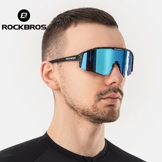 【TH Delivery】ROCKBROS แว่นตากันแดด เลนส์โพลาไรซ์ ป้องกันรังสียูวี กันลม คุณภาพสูง อุปกรณ์เสริม สําหรับขี่จักรยาน MTB Road Bike