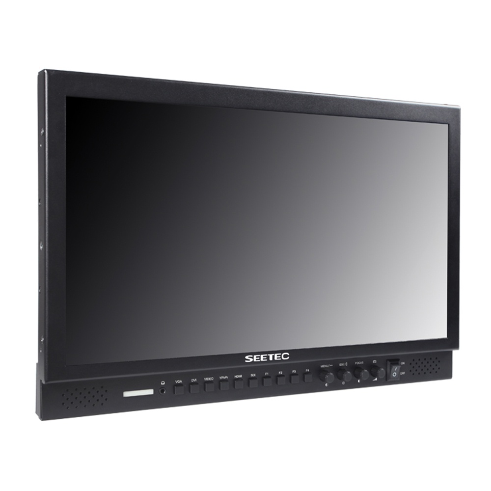 Seetec P173-9HSD-CO มอนิเตอร์ผู้กํากับการผลิต 17.3 นิ้ว พร้อมอินพุต และเอาต์พุต 3G-SDI HDMI YPbPr การออกแบบอลูมิเนียม Full HD 1920×1080