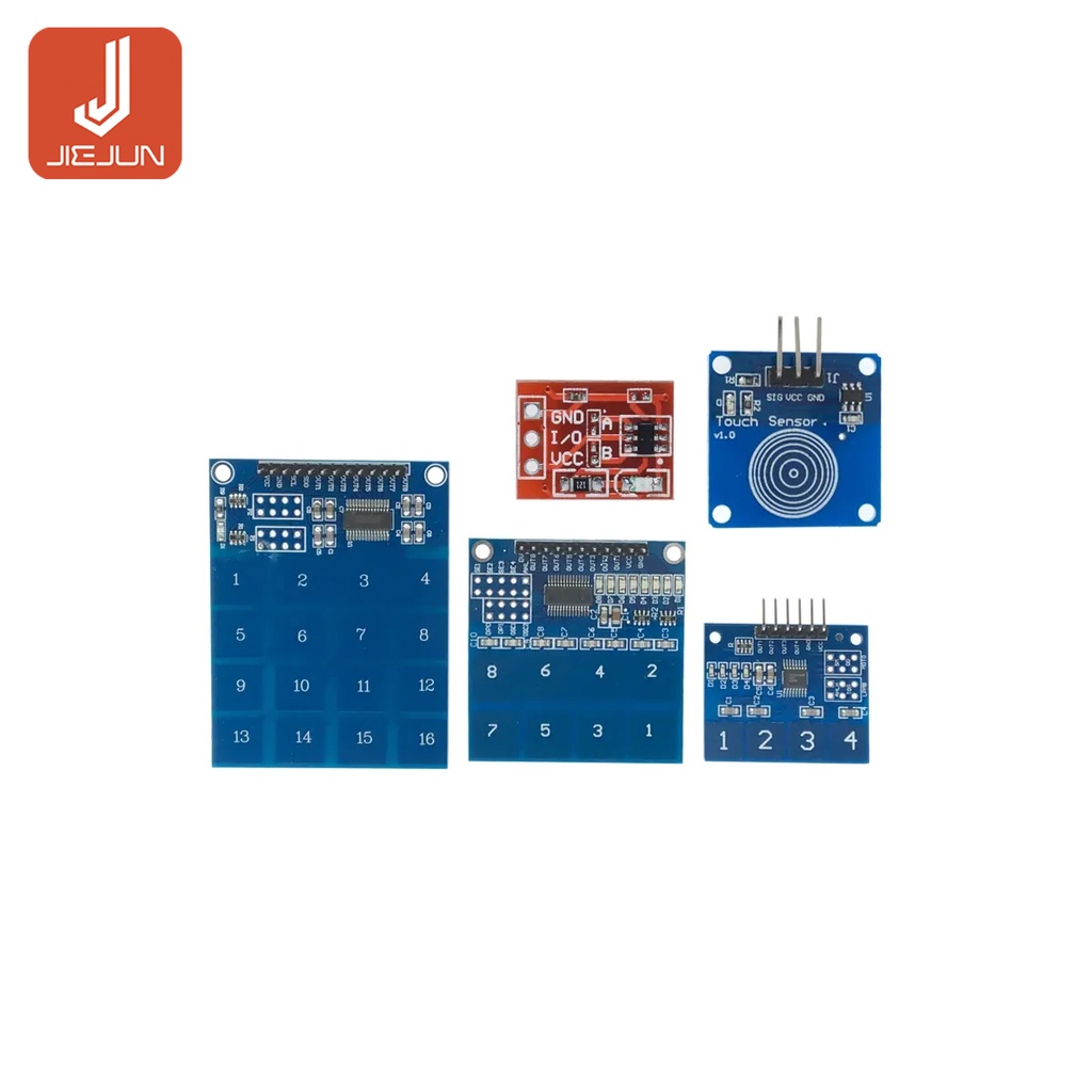 TTP223 TTP223B TTP224 TTP226 TTP229 สวิตช์ Touch Sensor Digital 1 4 8 16 ช่อง Touch Capacitive Modul