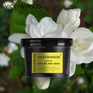 Vickywinson สครับอโรมาเธอราพี จัสมิน เชียร์บัตเตอร์ 50 กรัม