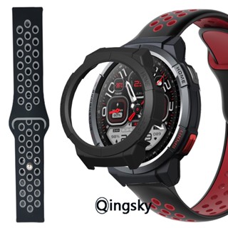 Mibro Watch GS Smartwatch เคส PC สายรัด Mibro GS สายรัดข้อมือกีฬา เปลี่ยนได้ สายนาฬิกา อุปกรณ์เสริม