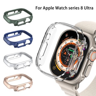 ใหม่ เคสนาฬิกาข้อมือ PC แบบแข็ง กรอบกลวง สําหรับ Apple Watch Ultra band 49 มม. iwatch Series Ultra 49 มม.