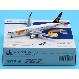 LH4254 Alloy Collectible Plane Gift JC Wings 1:400 MIAT MONGOLIAN AIRLINES Boeing B767-300ER Diecast Aircraft Jet Model Reg:JU-1021