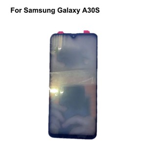 สําหรับ Samsung Galaxy A30S หน้าจอสัมผัส LCD ด้านหน้า เลนส์กระจก สําหรับ Galaxy A 30s แผงหน้าจอสัมผัส กระจกหน้าจอด้านนอก ไม่ยืดหยุ่น