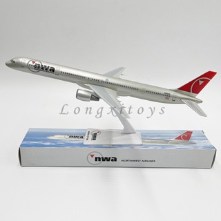 โมเดลเครื่องบิน 1:200 NWA Boeing 757-300 ของเล่นสําหรับเด็ก