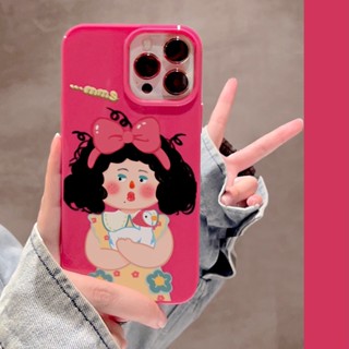 เคสโทรศัพท์มือถือ แบบนิ่ม ลายเด็กผู้หญิง สําหรับ Apple Iphone 14 13Pro Max 14 12 11 x