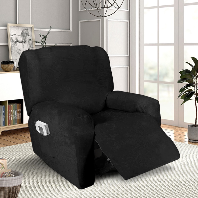 ผ้าคลุมเก้าอี้ยกขา lazyboy ากํามะหยี่ 1 2 3 ที่นั่ง - รูปที่ 5