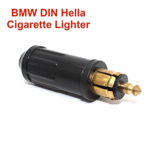 อะแดปเตอร์ปลั๊กเสียบที่จุดบุหรี่ DIN Hella Male 12-24V สําหรับรถจักรยานยนต์ BMW 1 ชิ้น