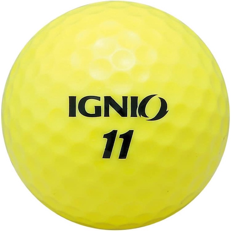イグIGNIO DISTANCE Golf Ball (สีเหลือง)