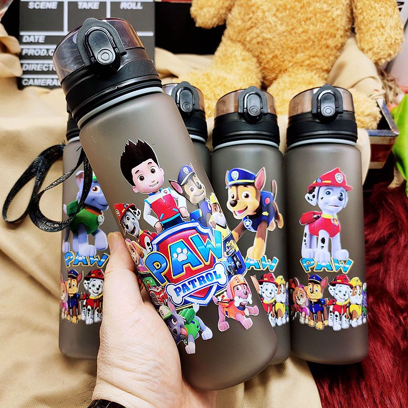 paw patrol แก้วน้ํา ผ้าตาข่าย ป้องกันกระแทก ลายการ์ตูนอะนิเมะ น่ารัก สําหรับเด็กผู้ชาย และเด็กผู้หญิง