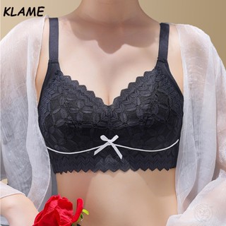 [พร้อมส่ง] Klame BCD ชุดชั้นใน บราดันทรง ไร้สาย รูปตัว U คัพขนาดใหญ่ เซ็กซี่ ปรับขนาดได้ สําหรับผู้หญิง KLM253