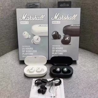 Tq Marshall MODE II ชุดหูฟังบลูทูธไร้สาย TWS พร้อมกล่องชาร์จ สําหรับเล่นกีฬา