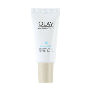 Olay olay ร่มกันแดด ขนาดเล็ก สีขาว 10 มล. แยกแรงโน้มถ่วงเป็นศูนย์ olay spa50+