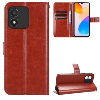 เคสสำ Honor X5 Case Flip PU Leather Phone Casing HonorX5 คสโทรศัพท์มือถือ Back Cover