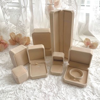 jewelry box กล่องของขวัญ สําหรับใส่เครื่องประดับ แหวน สร้อยคอ